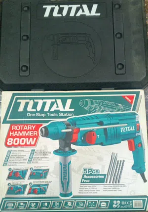 مثقاب مطرقة TOTAL 800W للبيع /  TOTAL 800W Rotary Hammer — For Sale