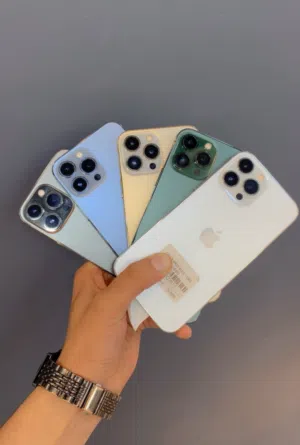 I phone 13 pro max 128gb used مستعمل البطاريات من 81-100% كفالة اسبوعين من المحل
