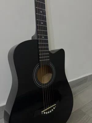 Black Guitar - NEW & UNUSED  غيتار أسود - جديد وغير مستخدم