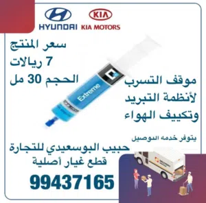 قطع غيار هيونداي & كيا  موقف التسرب لأنظمة التبريد وتكييف الهواء الايطالي