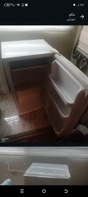 ثلاجه مكتب وغاز طباخ للبيع
