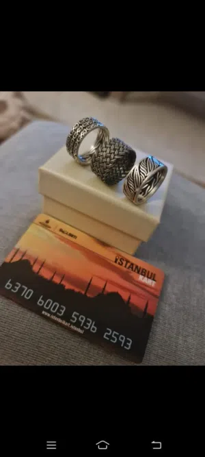 خواتم فضة تركي أصلي عيار 925