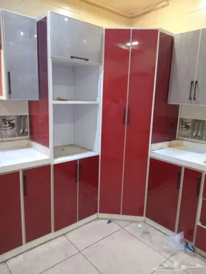 مطبخ اللون عودي بجدة