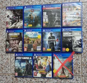 10 game bundle (PS4)/باقة 10 ألعاب (PS4)
