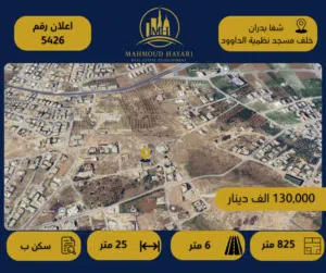 Residential Land for Sale in Amman Shafa Badran