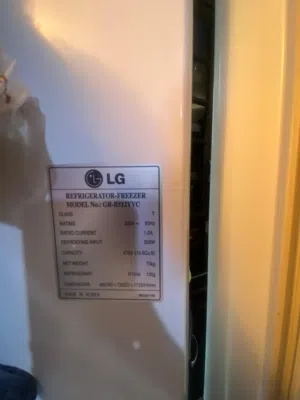 للبيع ثلاجة LG كورية أصلية