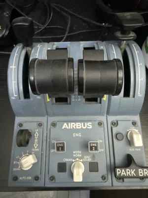 Flight simulator controller airbus captain edition