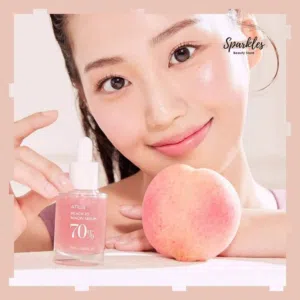 PEACH 70 NICACIN SERUM  سيروم الخوخ الكوري  نياسين من افل البراندات الكوريه مفيد جدا للبشره