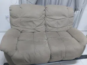 6 seater recliner one seater two seater and 3 seater each from Danube. Used for sell. Demand OMR 240