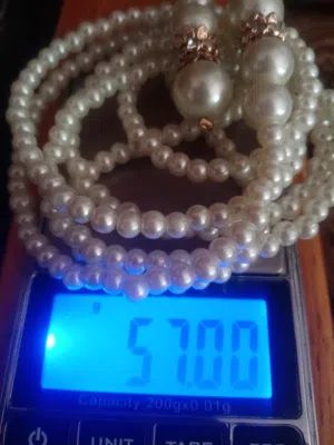 عقد لؤلؤ عدد 2 طبيعي