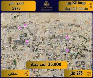 Residential Land for Sale in Jordan Valley Ghor Al Kafrain
