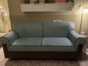 Light blue sofa