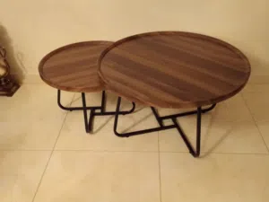 طقم طاولات بحاله جيده جدا