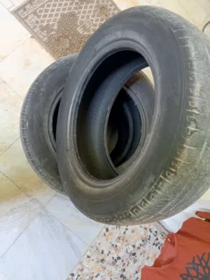 4ايطارات مستعمله مقاس 16/60/215