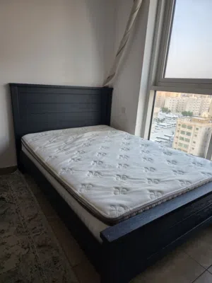 Pottery Barn twin bed and mattress