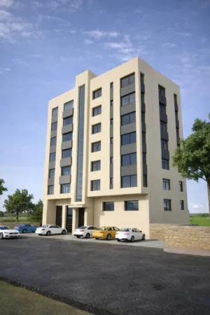 عمارة سكنية فخمة بتصميم عصري مميز