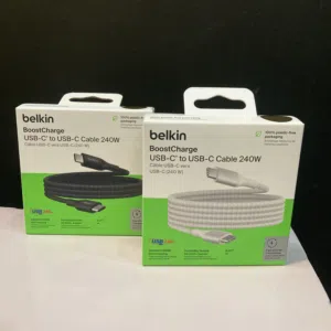 Anker & belkin كابل    متوافق مع جميع الهواتف الذكية   usb c بيلكن و انكر