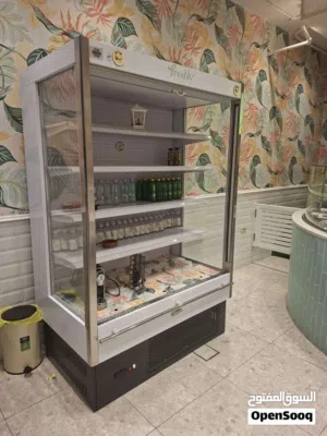ثلاجة عرض مطبخ من عابدين حجم كبير للبيع
