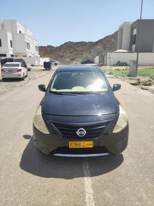 NISSAN VERSA SEDAN BLACK 2014
