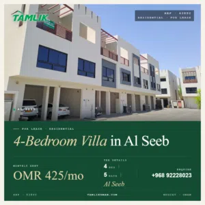Villa for Rent in Al Seeb REF 638YC
