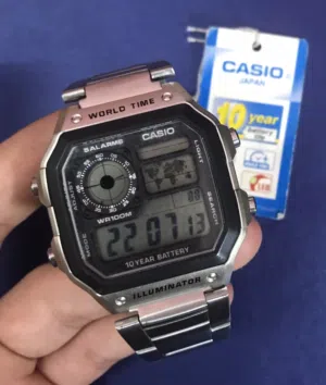 ORIGINAL CASIO WATCH  (WORLD TIME ILLUMINATIOR) FOR SALE!!!