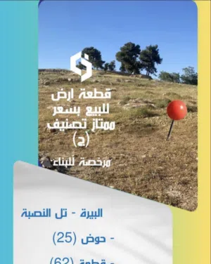 Residential Land for Sale in Ramallah and Al-Bireh Other