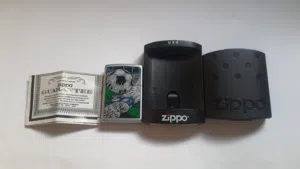 ولاعة زيبو zippo  أمريكي أصلي إصدار رياضي كلاسيكي (إنتاج 2006) كاملة