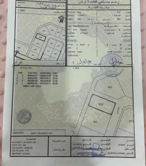 Residential Land for Sale in Muscat Yiti
