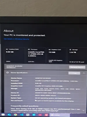 جهاز كمبيوتر لينوفو