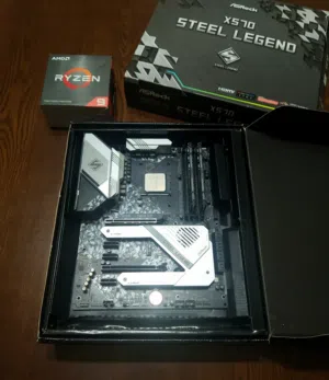 معالج بورد رام AMD R9 5900X+X570+16G 8*2 DDR4
