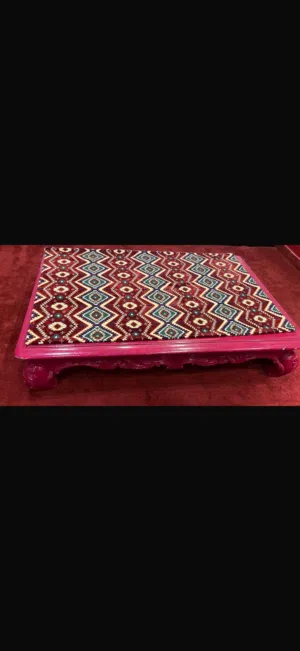 طاولة منخفضة لديوانيه او مطعم شعبي مقاس 140x100 cm