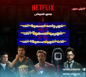 اشتراكات نتفلكس