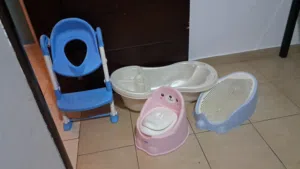 baby bather,bathtub, potty trainer,stepper all 10bd