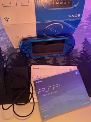 sony psp 3000 vibrant blue original