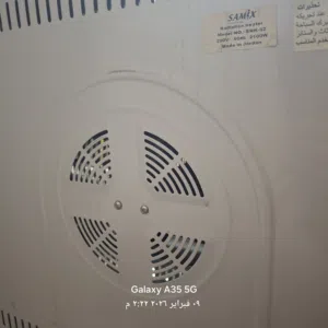 3 دفايات بحاله ممتازه  منهم اثنين بمرواح توزيع الهواء الساخن