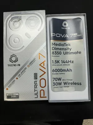 Tecno Pova 7 5G Ultraمستعمل ولسا على الكفاله