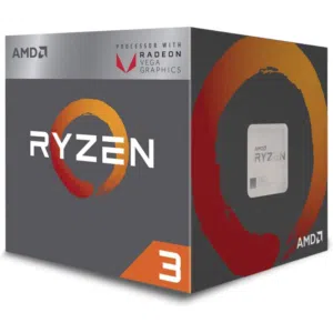 معالج جيمنج اي ام دي رايزن 3 مع كرت مدمج 2200G - AMD RYZEN 3 2200G 4 CORES GAMING CPU