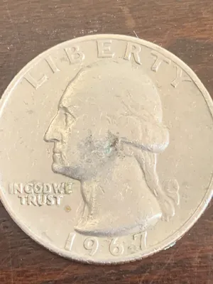 عملة ليبرتي ربع دولار أمريكية 1967