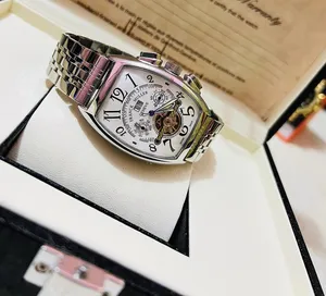 Frank Muller . Analog Quartz . Silver0