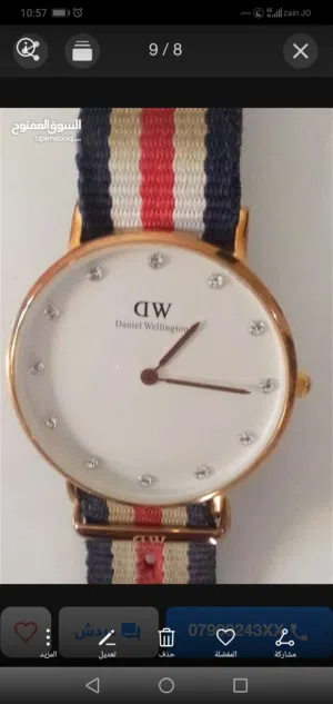 ساعة مستعملة ماركة dw اصلية تم شرائها من السعودية...