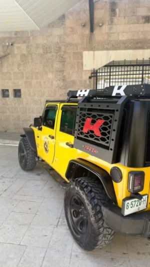 جيب رنجلر مميز معو سقف اقماش غير الاصلي