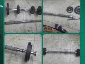 Two in One 7.5kg Weight Bar to Dumbbells with Adjustable bar very rare item