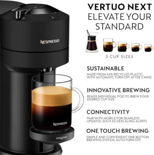 ماكينة قهوة Nespresso Vertuo Next
