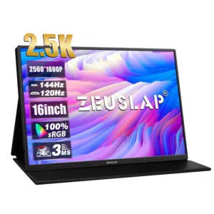 شاشة محمولة Zeuslap P16K نظيفة جدا
