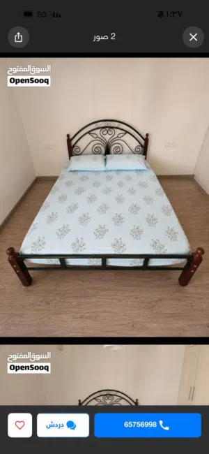 Queen size Bed with matress for sale