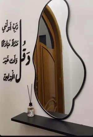 مرايا ورف ديكور