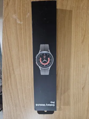 ساعة سامسونج برو 5 استعمال خفيف  samsung galaxy watch pro 5 moderately used