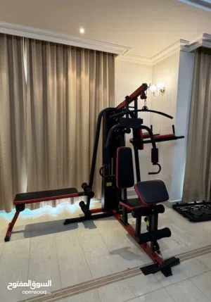 مباشر وشامل: جهاز رياضي متكامل (Home Gym) لتمارين الجسم كامل - بحالة ممتازة و سعر لقطه.