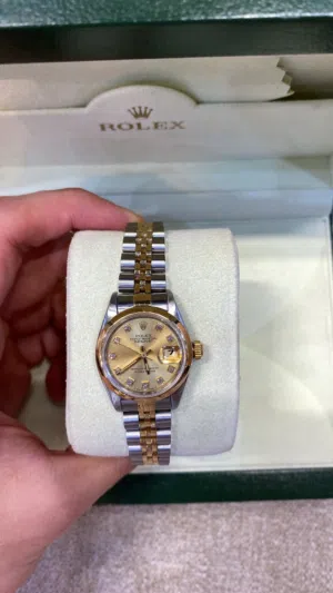 Rolex Date just diamond