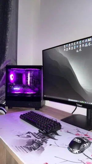 4060 (i5gen12 )Gaming PC For sale with a mouse + keyboard